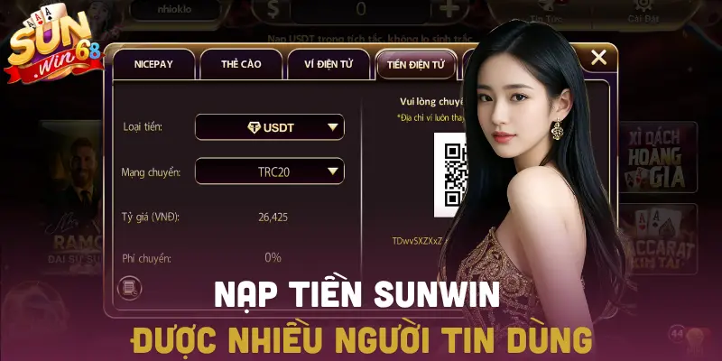 Lý do game thủ tin tưởng nạp tiền SUNWIN an toàn